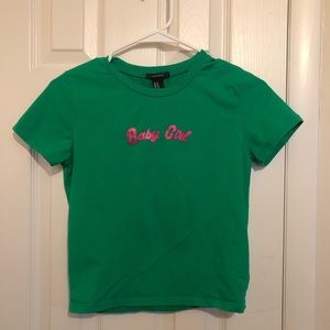 Baby girl crop top